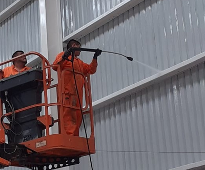 Deep cleaning in production areas Querétaro