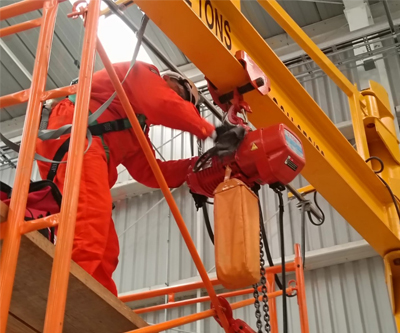 Mantenimiento de polipastos industriales - Grupo Rex Mantenimiento