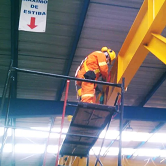 Proyecto industrial para instalación de polipastos