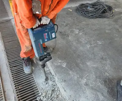 Demolicion de concreto dañado