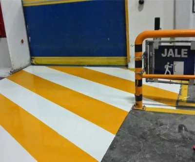 Marimba peatonal señalización Grupo Rex