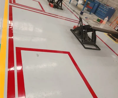 Delimitación de área de trabajo Grupo Rex