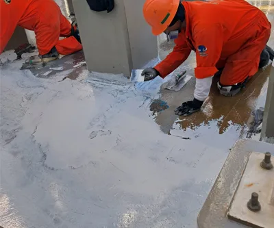 Preparación de piso epóxico Grupo Rex