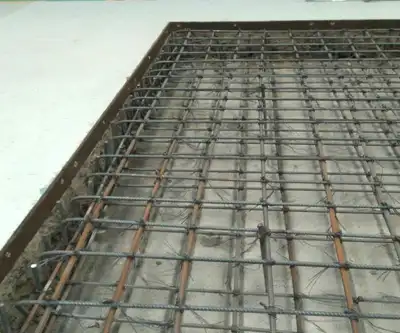 Armado de tres parrillas del número 5 20 x 20
