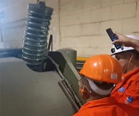 Haciendo levantamiento electromecanico