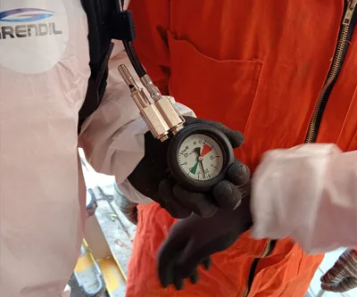 Verificación de manómetros.