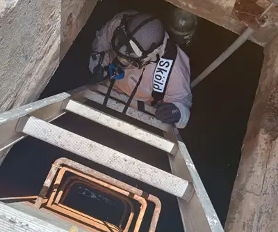 Ingreso al espacio confinado.