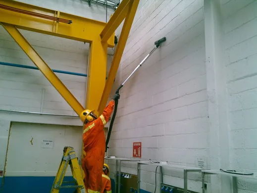 Limpieza en industria en alturas - Grupo Rex