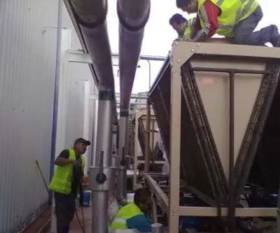 Limpieza de chillers industrial