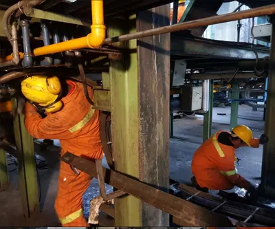 Limpieza de ramales de servicios en plataformas de producción